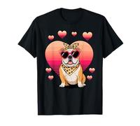 Bulldog Valentines Day Bulldogs Camiseta