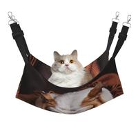 Bulldogs ingleses bozal Mascotas Perros durmiendo,Hamaca Colgante para Gatos, Suave, de Doble Cara, para Perros pequeños y Mascotas.,L