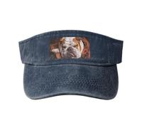 Bulldogs Ingleses Bozal Mascotas Perros Durmiendo, Sombreros Deportivos con Visera, Gorra de béisbol Superior vacía, Gorra con Visera de protección Solar