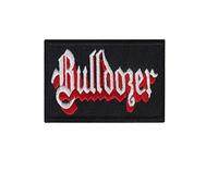 Bulldozer Speed Thrash - Parche de metal bordado para planchar, accesorio de recuerdo