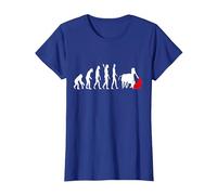 Bullero Evolution Tauro español Camiseta, Mujer, Azul Real, 3XL
