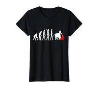 Bullero Evolution Tauro español Camiseta, Mujer, Negro, S
