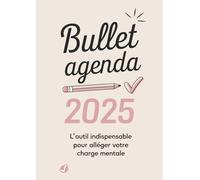 Bullet agenda A4 beige: L’outil indispensable pour alléger votre charge mentale