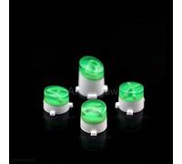 Bullet Buttons ABXY - Palanca de mando para Xbox One S Slim Elite Control de repuesto (verde transparente)