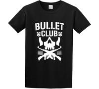 Bullet Club Pro Wrestling Unisex Black Men's tee t Shirt