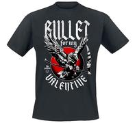 Bullet For My Valentine Eagle Scythe Hombre Camiseta Negro S 100% algodón Regular