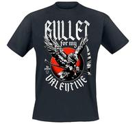 Bullet For My Valentine Eagle Scythe Hombre Camiseta Negro XL 100% algodón Regular