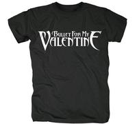 Bullet For My Valentine Logo con licencia Camiseta hombre