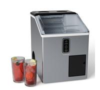 Bullet Ice Shaved Ice Maker | 15 kg producción de hielo | Bullet & rallado | Acero inoxidable