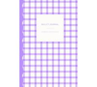 Bullet Journal by Artprink - Lavender Gingham Design | 166 Numbered Dot Grid Pages with Index, Key & Personal Information Page | Perfect Notebook for ... Boost Creativity, and Stay Inspired Every Day