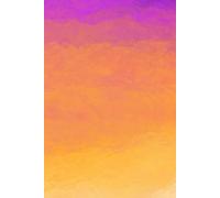 Bullet Journal - Cuaderno de puntos, Dotted - A5, 120 páginas punteadas - Atardecer, Sunset - Tapa blanda: Portada con ilustración original del cielo de atardecer