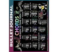 Bullet Journal: Music - Chords and how to tune them Invest 10 minutes daily to Physical, Mental and Emotional Health Planner, To do List Dot Grid ... & Business Appointments Notebook I Gift Idea