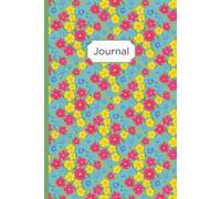Bullet Journal: Pride Flower Connection Pansexual Pride Flag Notebook: Hand Drawn Paperback Cover Diary or Daily Planner, 120 Dot Grid Pages, 6" x 9"