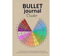 Bullet journal Tracker: Track mood, stress level, weather, moon phases, food and sleep against your productivity as you create healthy habits to support your goals