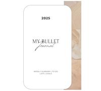 Bullet Journal with Daily Pages & Reflection Summary: Track Goals, Boost Productivity & Stay Organized: - (170mm x 244mm - 180 Pages)
