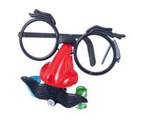 Bullet-Point： 最大优势及使用场景 Attention-Grabbing Accessory: Nose glasses featuring a unique exaggerated beard design combined with a blowing mechanism serve as a laughter-inducing prop that ensures the wear