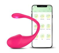 Bullet Vibrador Control Remoto,Vibrador Punto G,Clítoris Stimulatioin Wearable Egg, Impermeable,Recargable 10 Modos de Vibración, Juguetes Sexuales para Mujeres y Parejas, Vibradorador Mujer
