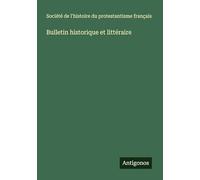 Bulletin historique et littéraire