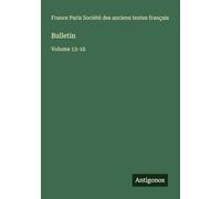 Bulletin: Volume 13-16
