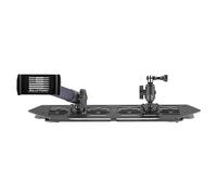 Bulletpoint RubiGrid - Soporte de teléfono para Wrangler JL 2018-2023 (no 4xe) + Gladiator 2020-2023 - Soporte multidispositivo Compatible con Jeep