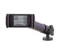 Bulletpoint Soporte para teléfono Celular Compatible con Jeep Wrangler (20072010 JK y 19972006 TJ) con Soporte de Bola de 20 mm para iPhone y Android Smartphone Cuenta con Brazo de Kevlar de