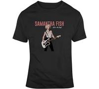 Bulletproof Samantha Fish Kill Or Be Kind Mens T-Shirt Fashion Casual Unisex Black tee M