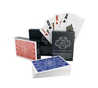 Bullets Playing Cards, 2 Tarjetas de póquer de plástico con diseño de Paulie, Resistentes al Agua, con Dos Caracteres de Esquina, Juegos de Cartas de Lujo con índice Jumbo -para Texas Holdem Poker