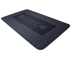 Bullets Playing Cards, Alfombra de póker Profesional de 100 x 60 cm Propia Mesa de póker, Alfombrilla de póker de Lujo, Alfombra de póker, Recubrimiento para la Mesa para Jugar al póker