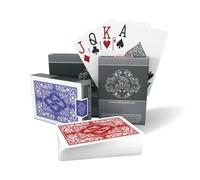 Bullets Playing Cards, Dos Juegos de 54 Cartas de póker con índice Jumbo, Tarjetas Impermeables y Resistentes, Texas Hold'em Poker