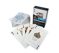 Bullets Playing Cards, Mazo de tarjetas de doble cabeza (hoja francesa), plástico, 2 caracteres angulares, índice estándar, 57 x 88 mm