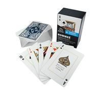 Bullets Playing Cards, Rommee - Baraja de cartas (hoja francesa, plástico, 2 marcas, índice estándar, 57 x 88 mm)