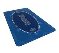 Bullets Playing Cards, Tapete de Poker 100 x 60 cm, para tu Propia Mesa de póquer, Alfombra de póquer, Azul