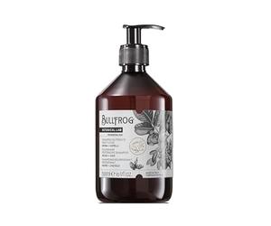Bullfrog Champú Nutritivo Restaurador - Champú para Cabello y Barba - Propiedades Calmantes y Revitalizantes - Notas Dulces y Deliciosas - Made in Italy - 500 ml