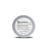 Bullfrog - Gel Styling invisible: barba, bigote, cejas, gel modelador de fuerte duración y sujeción, textura transparente, no contiene fragancia, fabricado en Italia, 50 ml