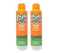 Bullfrog Mosquito Coast Sunscreen SPF50 + Insect Repellant 5.5oz Continuous Spray, 2pk