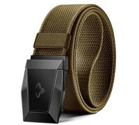 BULLIANT Cinturón Hombre, Cinturón Táctico Policia Militar Trabajo Cinturon 3,8cm,Hebilla Liberación Rápida(Zorzal de bosque,105cm/30-34" Cintura ajuste)
