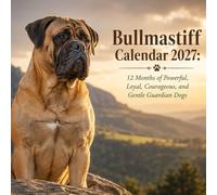 Bullmastiff Calendar 2027: 12 Months of Powerful, Loyal, Courageous, and Gentle Guardian Dogs