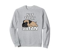 Bullmastiff Perro Perezoso Not Today Satan Sudadera