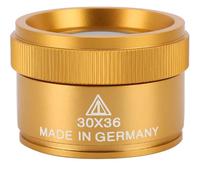 Bullongè Mesa Planet y lupa de pie 30x36 Oro para relojeros y joyeros - Lupa de bolsillo portátil