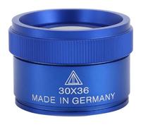 Bullongè Planet - Lupa para banco de trabajo (30 x 36 cm), color azul