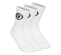 Bullpadel 3 Er Pack Calcetines De Tenis-blanco Blanco - L L
