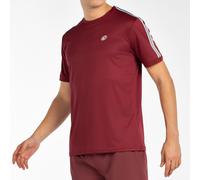 Bullpadel Alder Camiseta De Manga Corta Hombres - Rojo Oscuro M