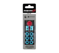 Bullpadel Blister (4 UDS) ANTIVIBRADOR Ease Vibe Azul Celeste
