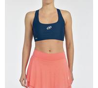 Top de padel bullpadel eleve 25v mujer azul tinta L