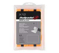 Bullpadel Overgrip Gb-1600 Comfort naranja neón Pack 12