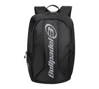 Bullpadel - Mochila Pádel Avant Color Negro, Mochila Deportiva Ergonómica, con Compartimento Ventilado para Calzado, Múltiples Bolsillos, Asas Acolchadas y Diseño Elegante, Funcional y Resistente