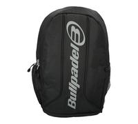 Bullpadel - Mochila Pádel Avant Color Negro, Mochila Deportiva Ergonómica, con Compartimento Ventilado para Calzado, Múltiples Bolsillos, Asas Acolchadas y Diseño Elegante, Funcional y Resistente