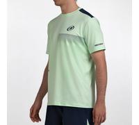 Bullpadel Motril Camiseta De Manga Corta Hombres - Verde XL