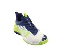 Bullpadel Vertex Grip 22I, Zapatillas de pádel Hombre, Blanco/Verde, 44 EU