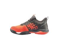 Bullpadel Vertex Grip 22i, Zapatillas de pádel Hombre, Grey Orange, 44.5 EU